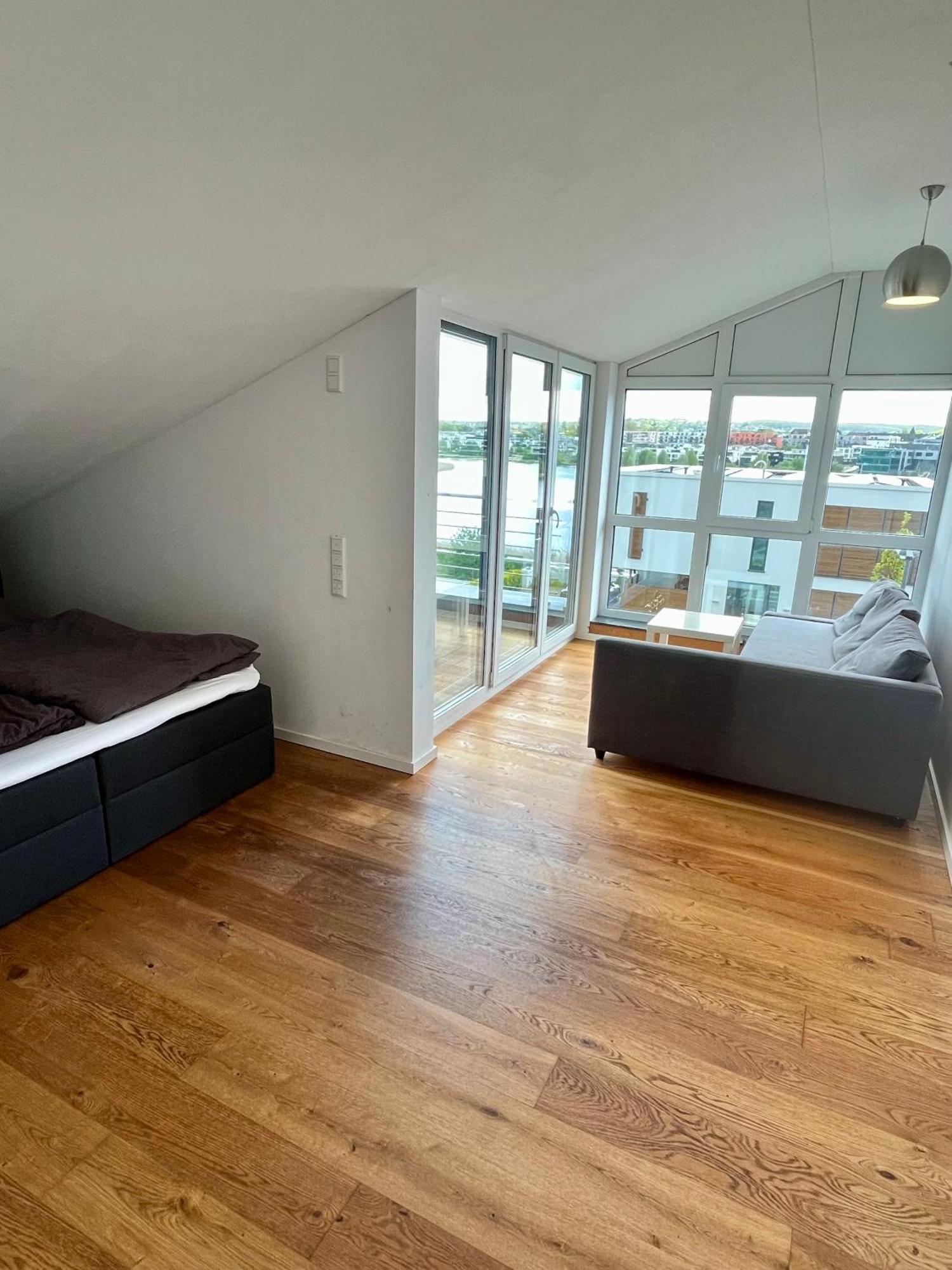 Haus Mit Panoramablick Auf Den Phoenixsee Dortmund Kültér fotó