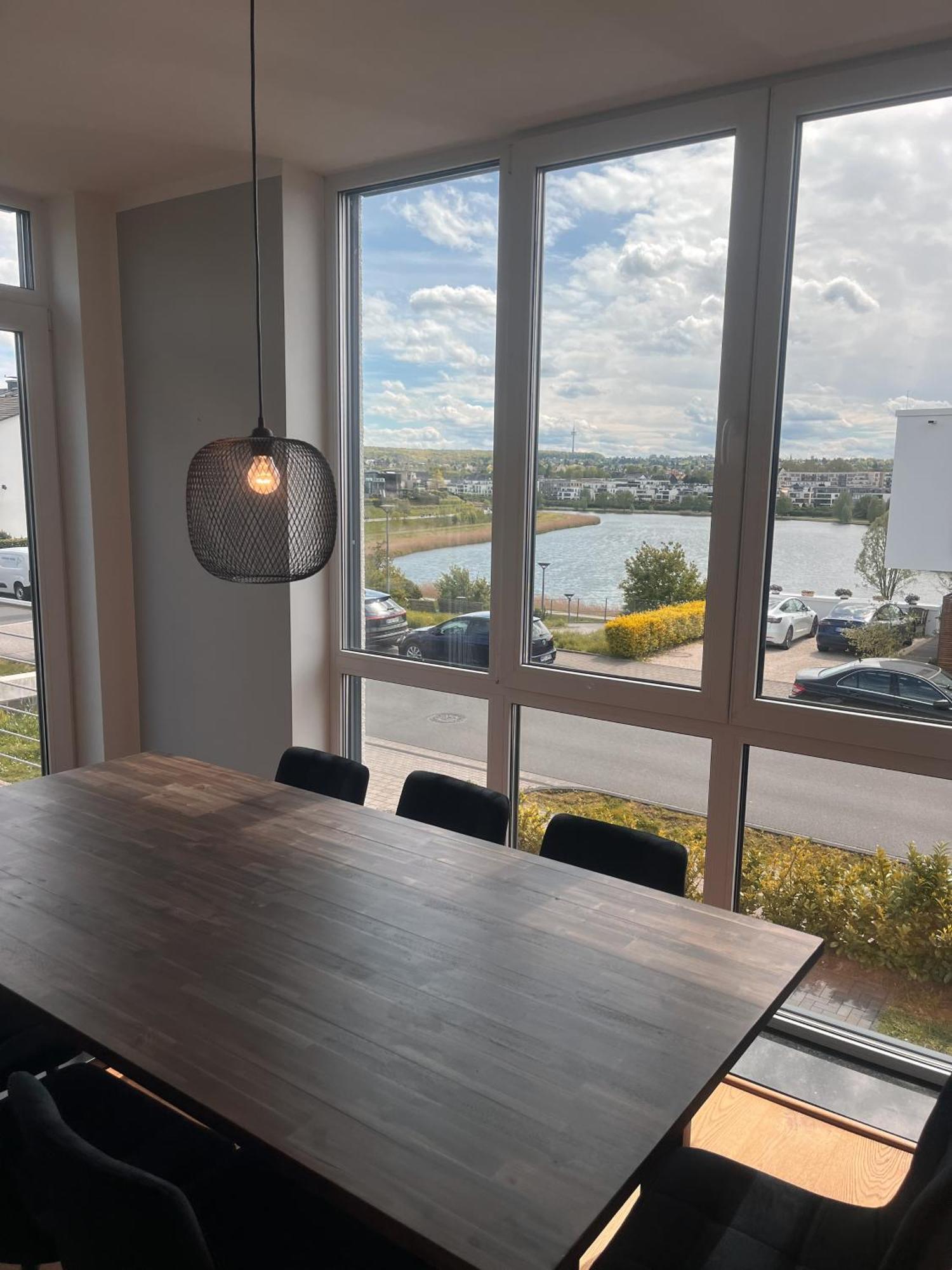 Haus Mit Panoramablick Auf Den Phoenixsee Dortmund Kültér fotó